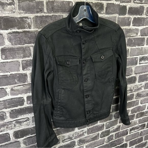 NWT GStar Raw women’s 3D Arc Denim Pilot Jacket - Size S - Picture 3 of 14